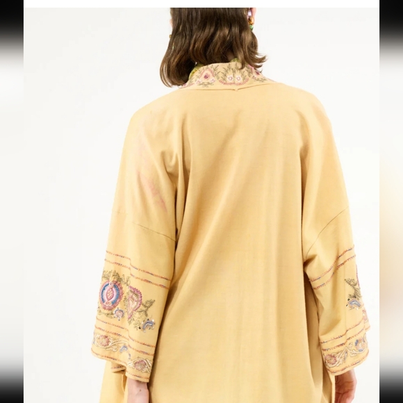 NWT Aratta JULIETTE EMBELLISHED FRENCH TERRY KIMONO JACKET - Picture 4 of 9